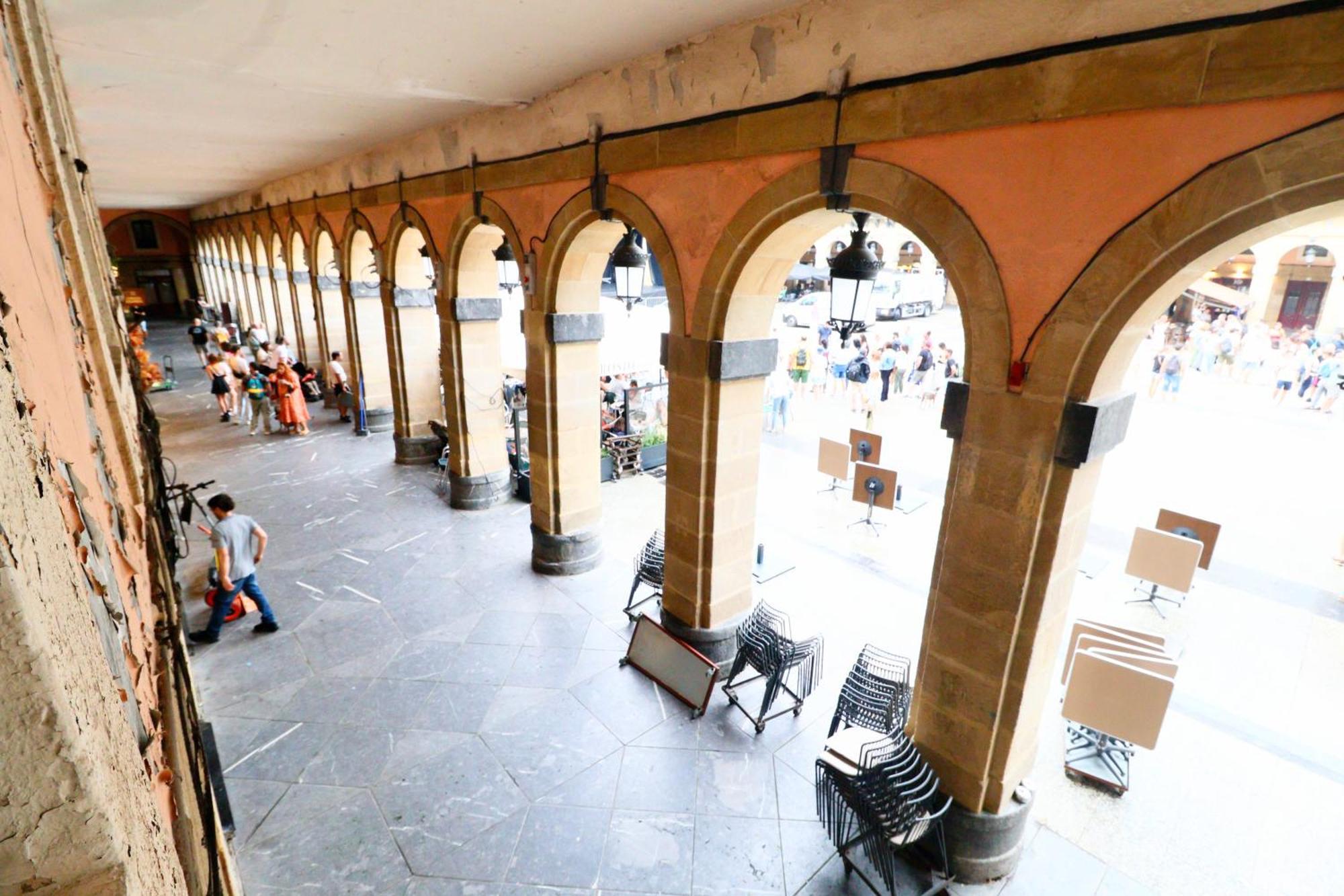 Ferienwohnung Plaza Consti, Heart Of The Old Town San Sebastián Exterior foto